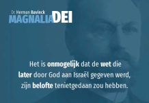 6.3 – De wet doet de genadebelofte niet teniet