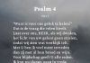 Berijming van Psalm 4