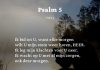 Berijming van Psalm 5
