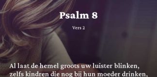 Berijming van Psalm 8