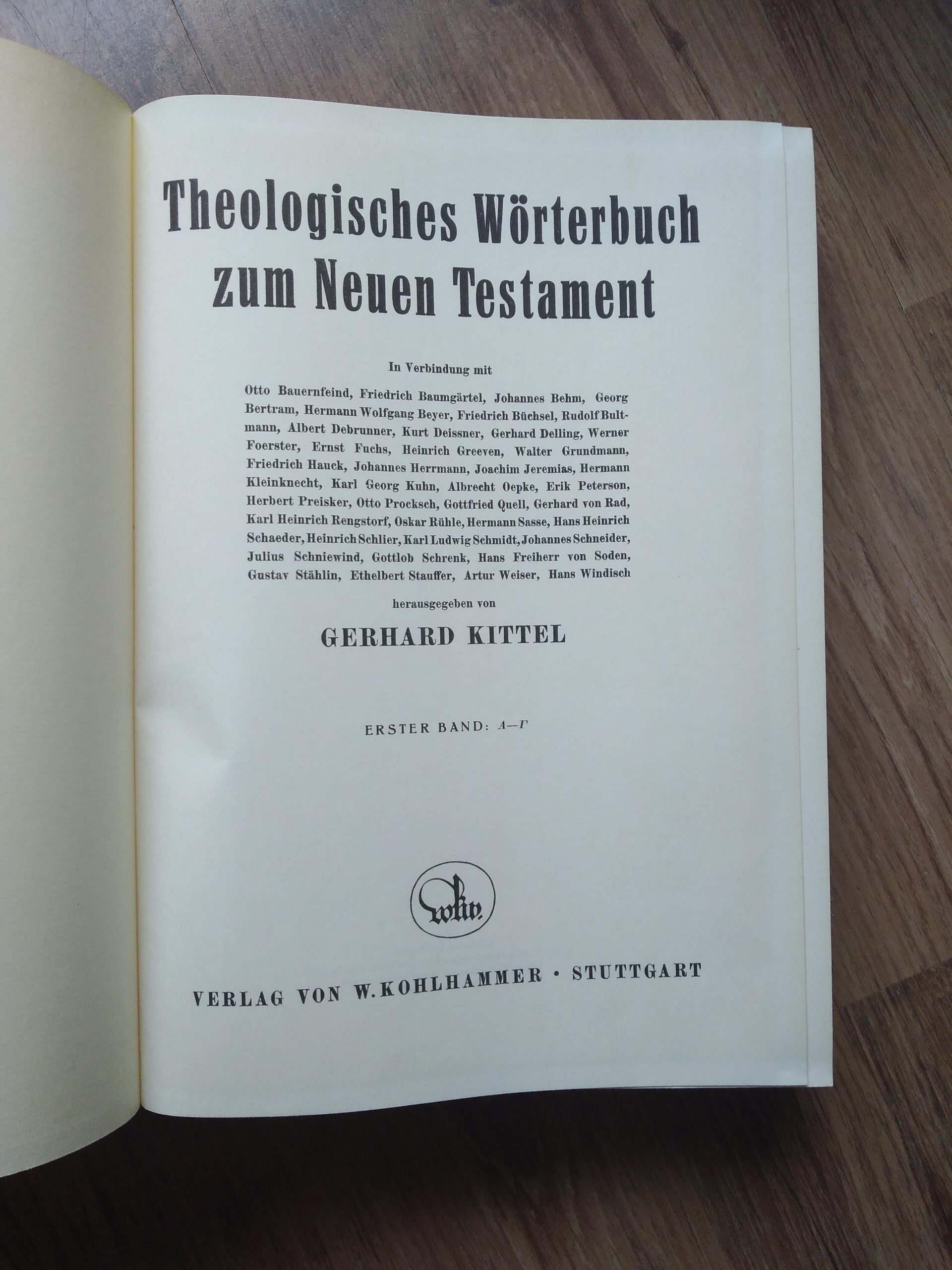 Theologisches Wörterbuch zum Neuen Testament - Afbeelding 2