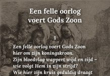 Een liedvertaling: Een felle oorlog voert Gods Zoon