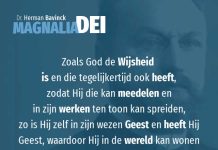 10.4 – God schept en onderhoudt alles door zijn Woord en Geest