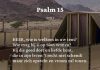 Berijming van Psalm 15