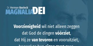 11.8 – Het verband tussen schepping en voorzienigheid