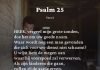 Berijming van Psalm 25