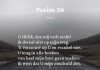 Berijming van Psalm 26