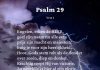 Berijming van Psalm 29