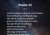 Berijming van Psalm 33