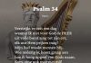 Berijming van Psalm 34