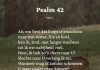 Berijming van Psalm 42