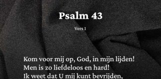 Berijming van Psalm 43