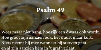 Berijming van Psalm 49