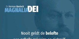 14.7 – Het organische karakter van het genadeverbond