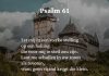 Berijming van Psalm 61