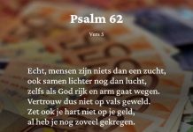 Berijming van Psalm 62