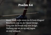 Berijming van Psalm 64