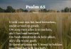 Berijming van Psalm 65