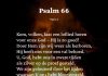 Berijming van Psalm 66