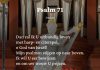 Berijming van Psalm 71