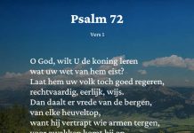 Berijming van Psalm 72