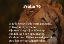 Berijming van Psalm 76