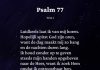 Berijming van Psalm 77