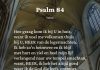 Berijming van Psalm 84