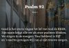Berijming van Psalm 92