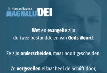 20.3 – Wet en evangelie