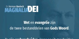 20.3 – Wet en evangelie