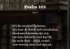 Berijming van Psalm 105