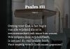 Berijming van Psalm 111