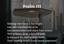 Berijming van Psalm 111