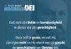 21.7 – God handhaaft ook in het evangelie zijn recht