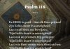 Berijming van Psalm 118