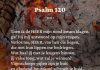 Berijming van Psalm 120