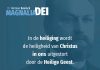 22.3 – Onze heiliging is Gods werk