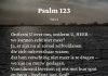 Berijming van Psalm 123