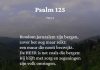 Berijming van Psalm 125